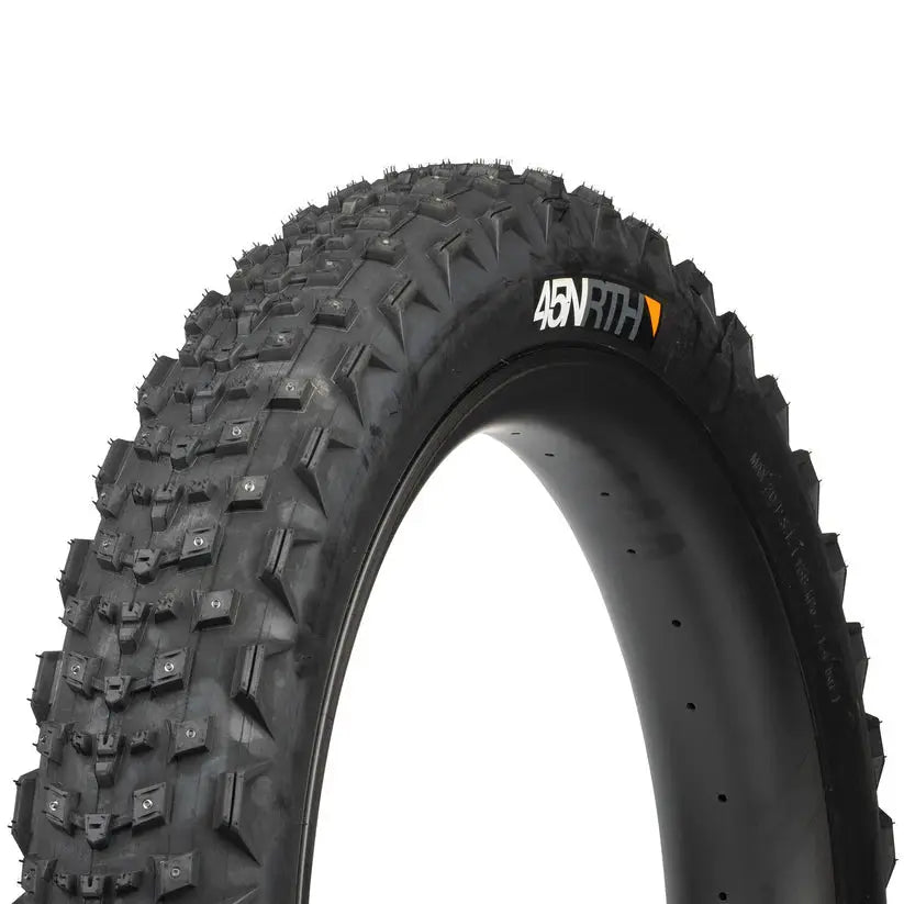 Dillinger 4 Tire - 26 x 4.2 Tubeless Folding 60 TPI - 168 Carbide Steel Studs 45NRTH