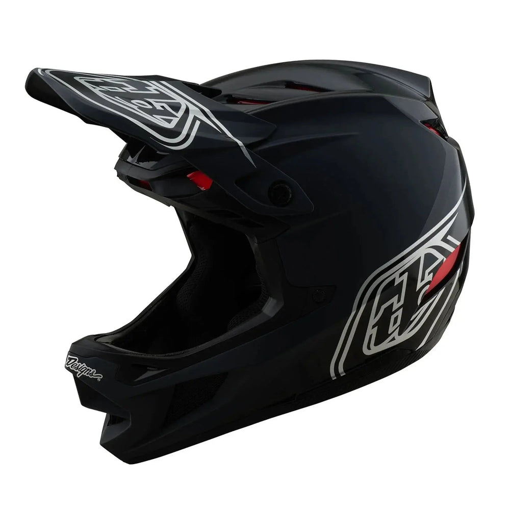 Casque D4 Polyacrylite Noir Troy Lee Designs