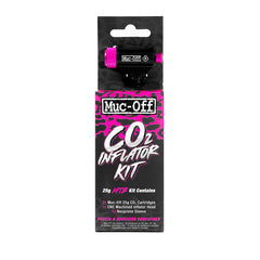 Muc-Off, CO2 Inflator Kit, 25g MTB, Threaded, Presta, Schrader, Kit Muc-Off