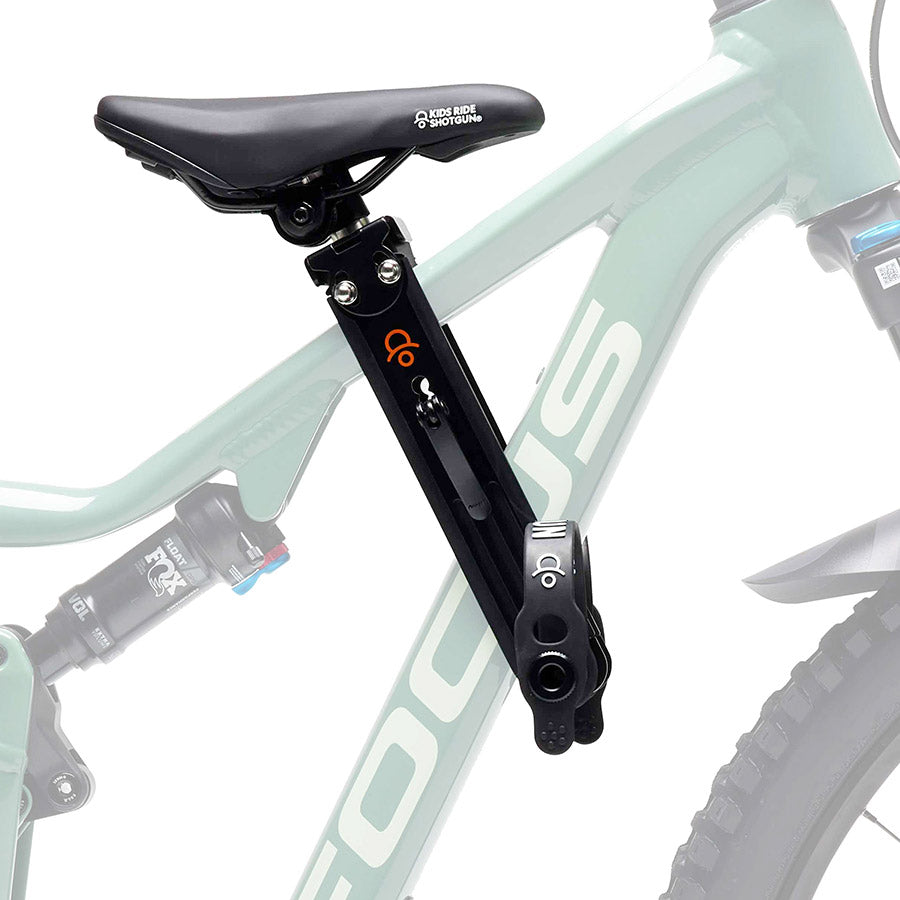 siège MTB pour enfants, sur cadre shotgun