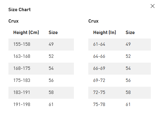 Crux 5 Comp Specialized