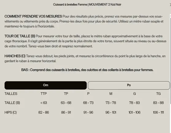 Bib Femme Mouvement 2 Le Braquet